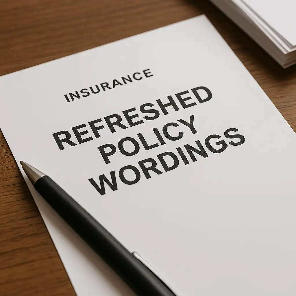 Insurers Now Rewrite Policy Wordings